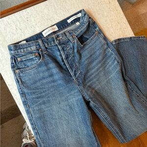 Denim Forum High Rise Straight Jean